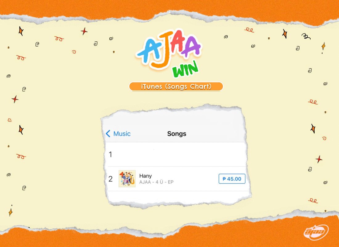 ajaavst's tweet photo. [💿] #AVST_Play! 

🏆 iTunes (Album Chart) - Rank #1 🏆

AJAA’s 4U EP is currently on the top spot in the iTunes chart and AJAA’s debut single ‘Hany’ is currently on second place! ✨

#AJAA_Debut #AJAA 
#AJAA_4U @AJAAofc https://t.co/wKFg7pF0SA