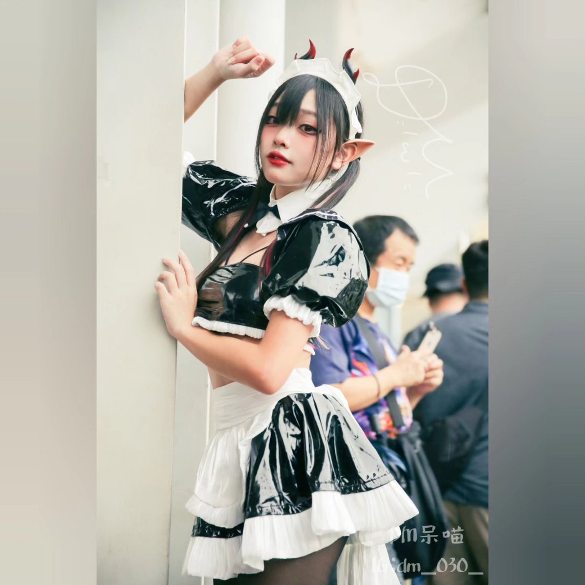 DM_030_'s tweet photo. 惡魔女僕場照〔2〕

📷攝影：希克（FB）

#FF #FF41 #D3 #場照 #自創 #惡魔 #女僕 #cos #cosplay #coser #DM呆喵 #呆喵 https://t.co/EMKVyShIms