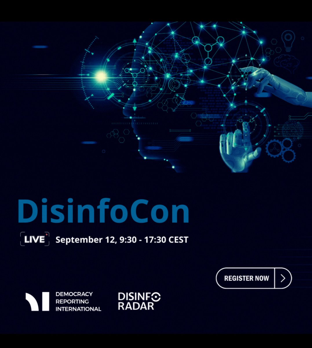 RKeydar's tweet photo. Join me next week for #DisinfoCon in Berlin to discuses challenges and opportunities to democracy in the age of AI. I’ll be debating the topic with the daunting task of convincing you that there is some silver lining. https://t.co/YoteedTmcL https://t.co/pmIEtxR6IA