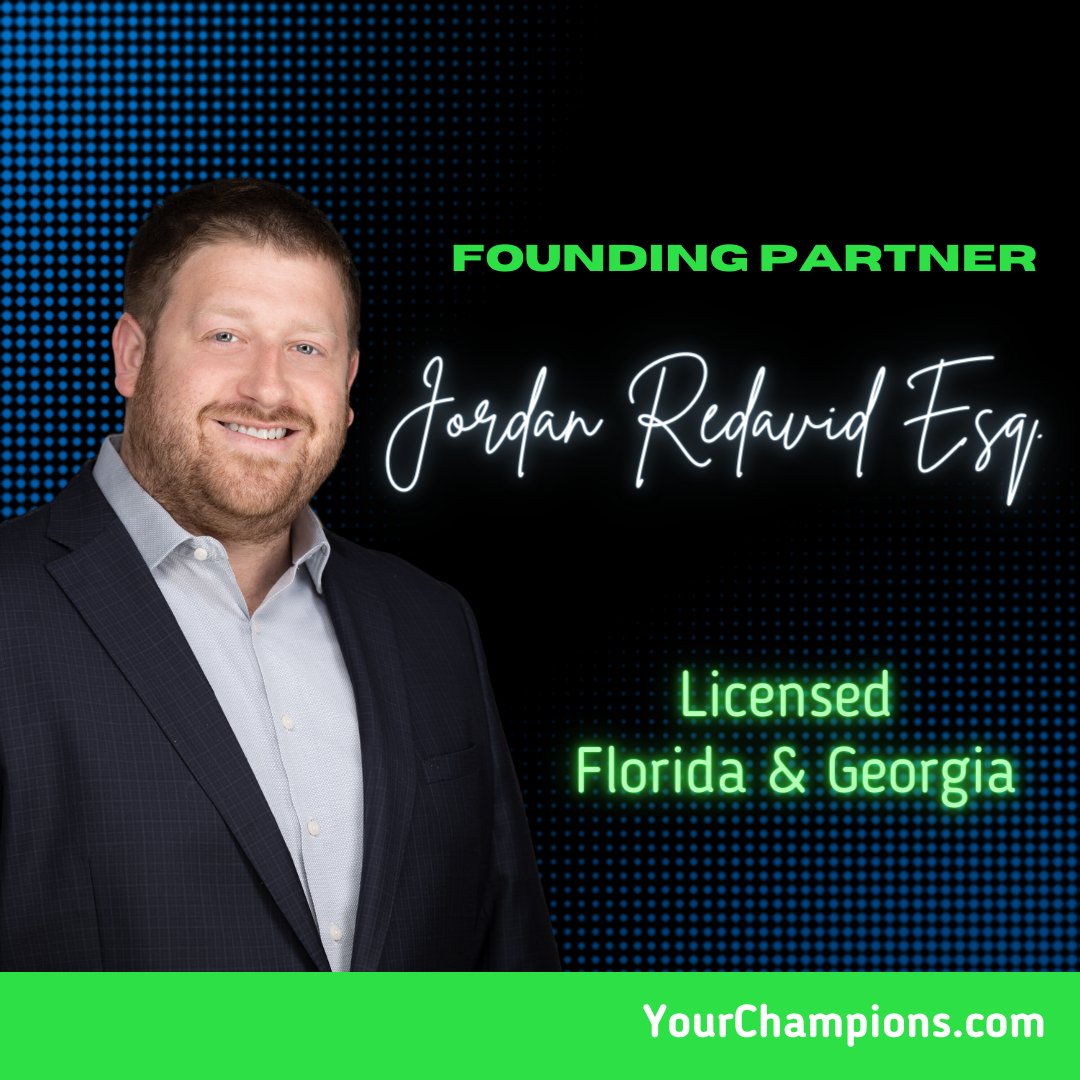 OnJusticePod's tweet photo. With almost a decade of legal prowess.  From public defender to champion of plaintiffs' rights, he's secured countless wins and recovered millions for his clients. Bringing justice and fierce advocacy together!

@JordanOnJustice #YourChampions #YourChampionLawyers https://t.co/j0Jhq8ZELn