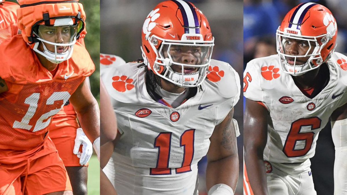 Instant impact: Freshman trio primed to contribute this fall Heading into #Clemson’s home opener, these rookies have already set themselves apart. 📚 Story: clemsonsportstalk.com/s/9616/instant…