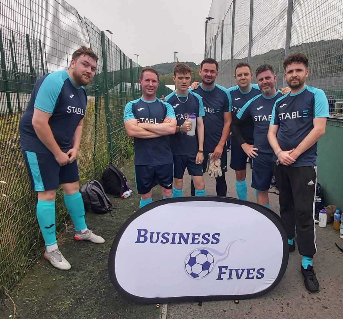 BusinessFives's tweet photo. Welcome @TheStableTeam to our #biz5s event in Cardiff!

Good luck to the team playing in support of @CR_UK 👏🏼 

#Cardiff #charity #networking https://t.co/DzMsZELQ6Y