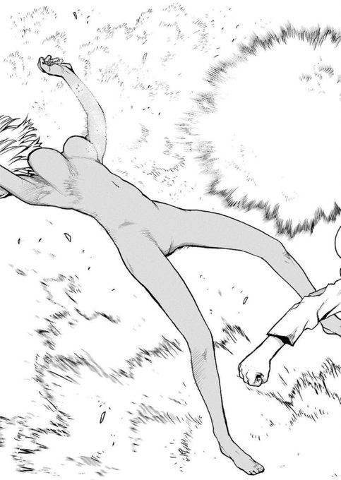 褐色全裸少女とホームレス少女が殴り合いで決着をつける漫画(9/9) 