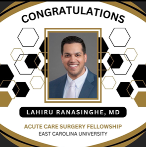 Congratulations Dr. Ranasinghe!!