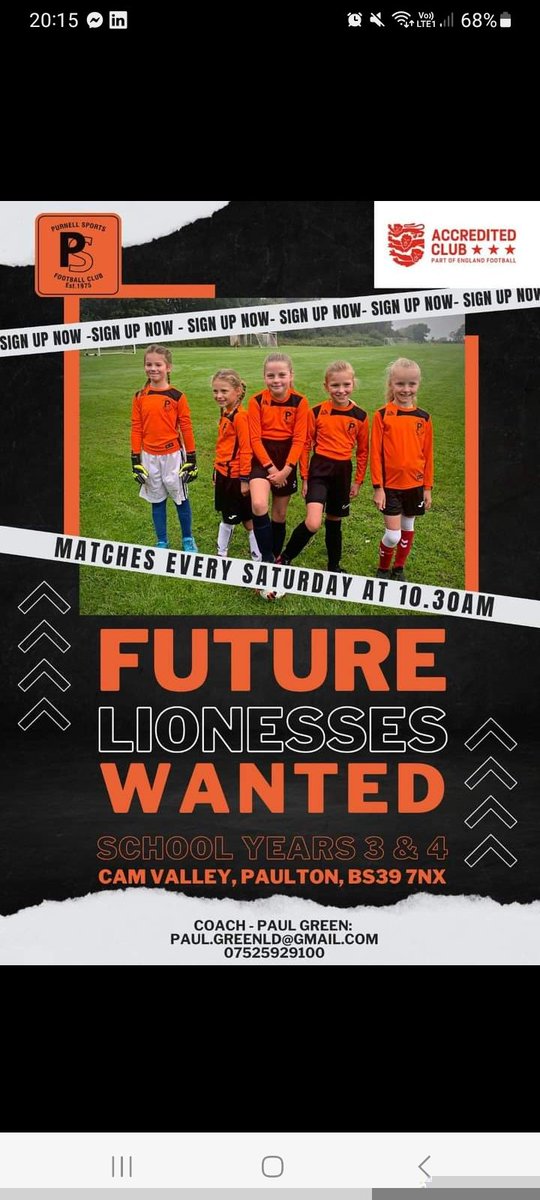 DG (@bigbirdbrfc) on Twitter photo Can my followers across Bristol please retweet this post? We need girls aged either 8 and 9 or in school years 3 & 4 to join our team as we only ha5 players. <a href="/Official_BRFC/">Bristol Rovers</a> <a href="/BristolCity/">Bristol City FC</a> <a href="/waelalqadi/">Wael</a> <a href="/Joey7Barton/">Joey Barton</a> <a href="/bristolcitywfc/">Bristol City Women</a> <a href="/DanJHargraves/">Dan Hargraves</a> @GasGirlsWFC Can my followers across Bristol please retweet this post? We need girls aged either 8 and 9 or in school years 3 & 4 to join our team as we only ha5 players. <a href="/Official_BRFC/">Bristol Rovers</a> <a href="/BristolCity/">Bristol City FC</a> <a href="/waelalqadi/">Wael</a> <a href="/Joey7Barton/">Joey Barton</a> <a href="/bristolcitywfc/">Bristol City Women</a> <a href="/DanJHargraves/">Dan Hargraves</a> @GasGirlsWFC