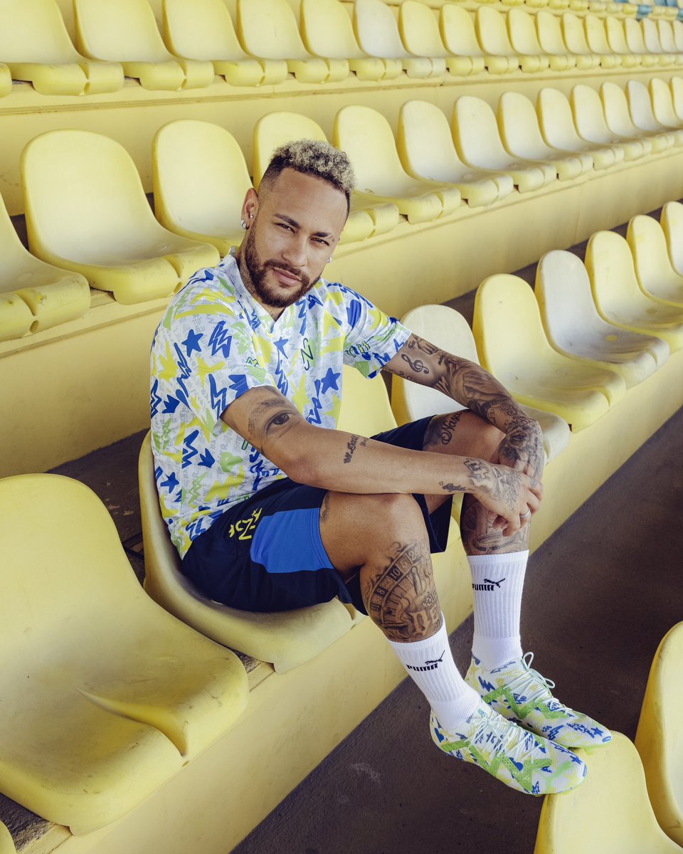 Welcome to @InstitutoNJr 🤙🏾🇧🇷 The Neymar Jr Instituto collection is now available. @pumafootball