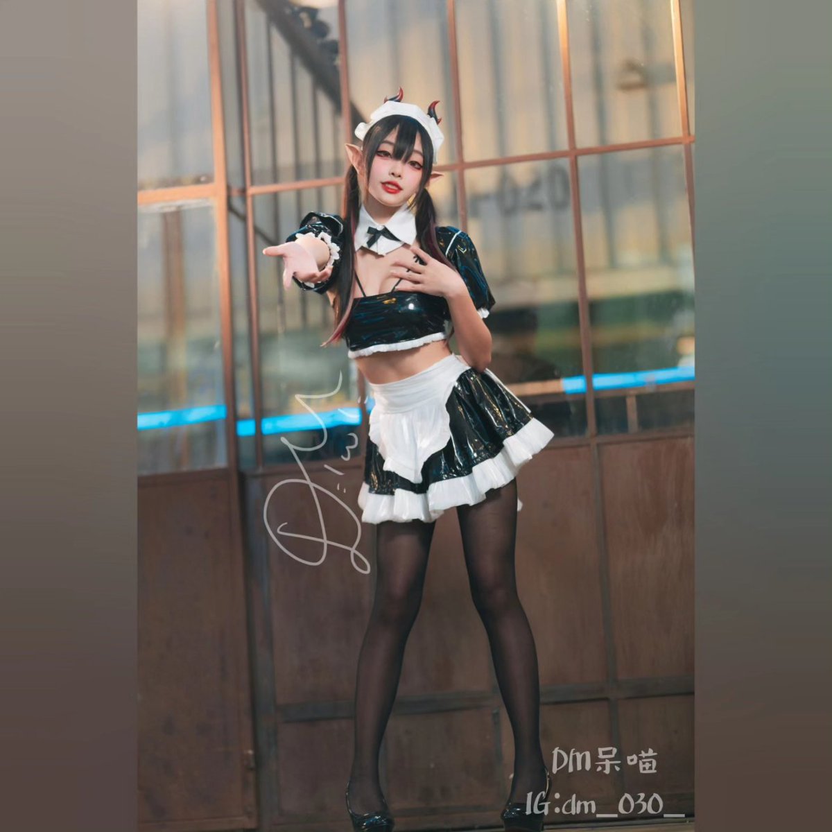 DM_030_'s tweet photo. 惡魔女僕場照〔5〕

📷攝影：毛利艾（FB）

#FF #FF41 #D3 #場照 #自創 #惡魔 #女僕 #cos #cosplay #coser #DM呆喵 #呆喵 https://t.co/RdezDN4mXW
