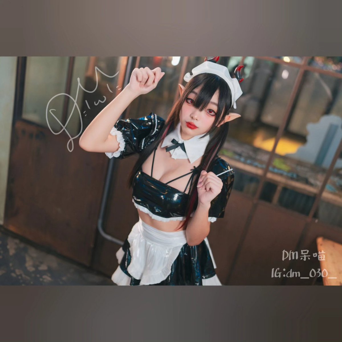 DM_030_'s tweet photo. 惡魔女僕場照〔5〕

📷攝影：毛利艾（FB）

#FF #FF41 #D3 #場照 #自創 #惡魔 #女僕 #cos #cosplay #coser #DM呆喵 #呆喵 https://t.co/RdezDN4mXW