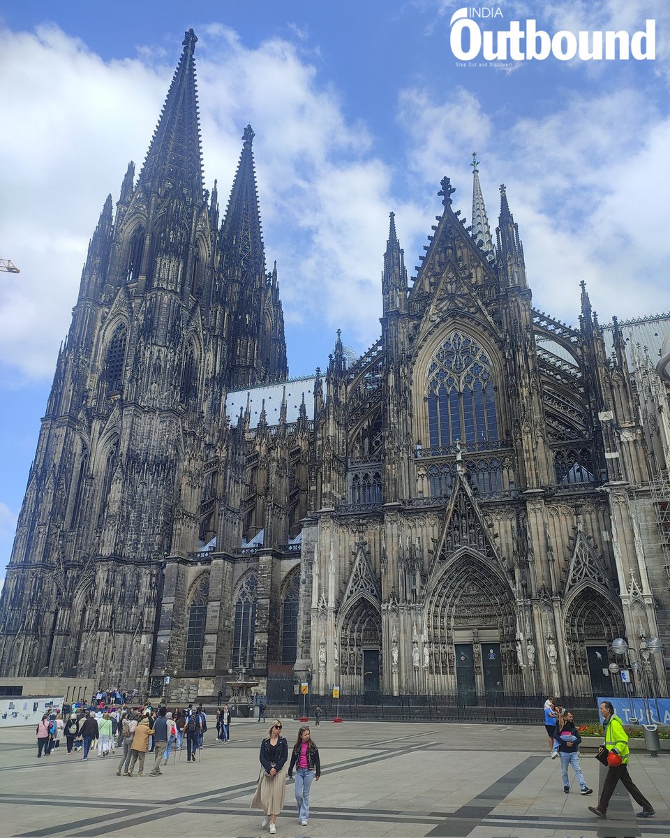 indiaoutbound's tweet photo. 🇩🇪 #IODESTINATIONS : Cologne Cathedral in western Germany, a UNESCO World Heritage Site, is also largest Gothic church in Northern Europe. 

@GermanyTourism @GermanyinIndia @UNESCO

📸 @ranvirnayar

#germany #cologne #colognecathedral #indiaoutbound #indiaoutboundmagazine https://t.co/HN3NOmhlbA