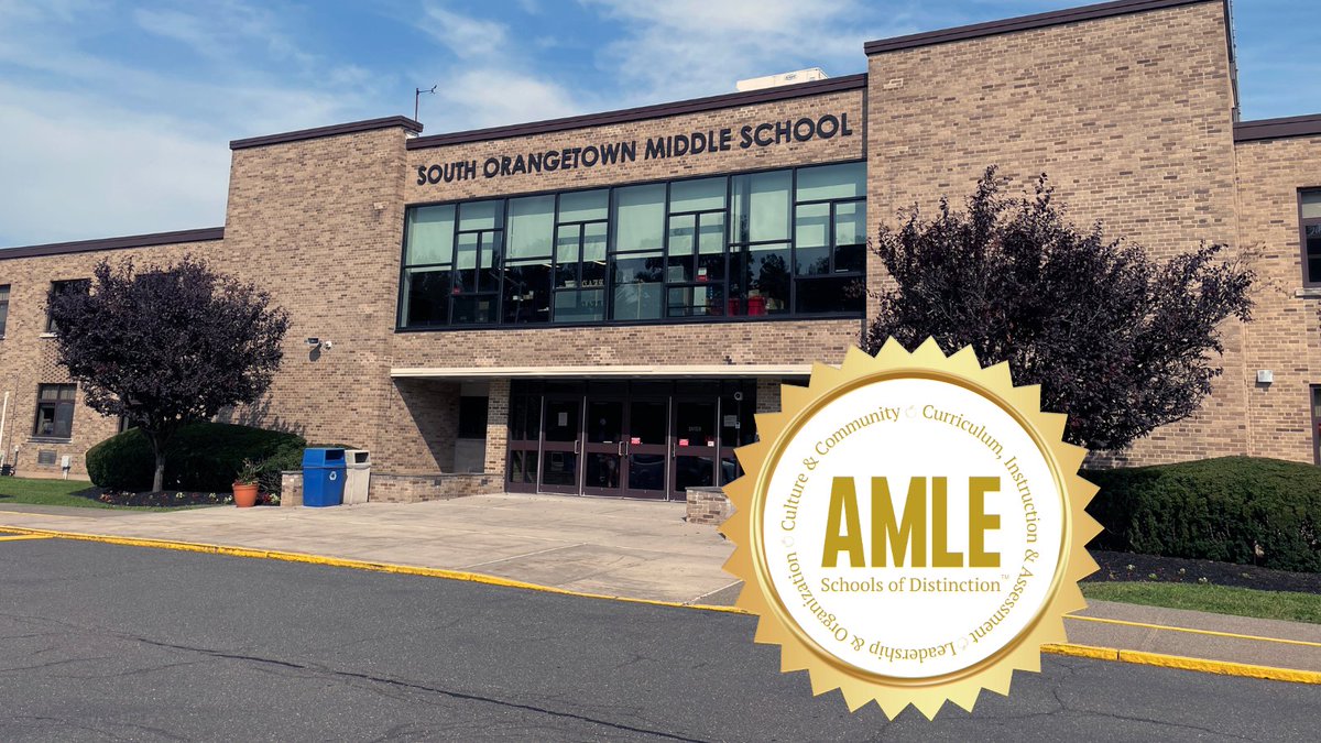 SOCSD (@southorangetown) on Twitter photo SOCSD is proud to announce that South Orangetown Middle School is among eleven schools nationwide recognized by the @AMLEAssociation as 2023 Schools of Distinction!
More: blogs.socsd.org/2016socsd/2023…
#SOCSDelevates #SOCSDengages #SOCSDinspires
#AMLE <a href="/SOMS_News/">South Orangetown Middle School</a> SOCSD is proud to announce that South Orangetown Middle School is among eleven schools nationwide recognized by the @AMLEAssociation as 2023 Schools of Distinction!
More: blogs.socsd.org/2016socsd/2023…
#SOCSDelevates #SOCSDengages #SOCSDinspires
#AMLE <a href="/SOMS_News/">South Orangetown Middle School</a>