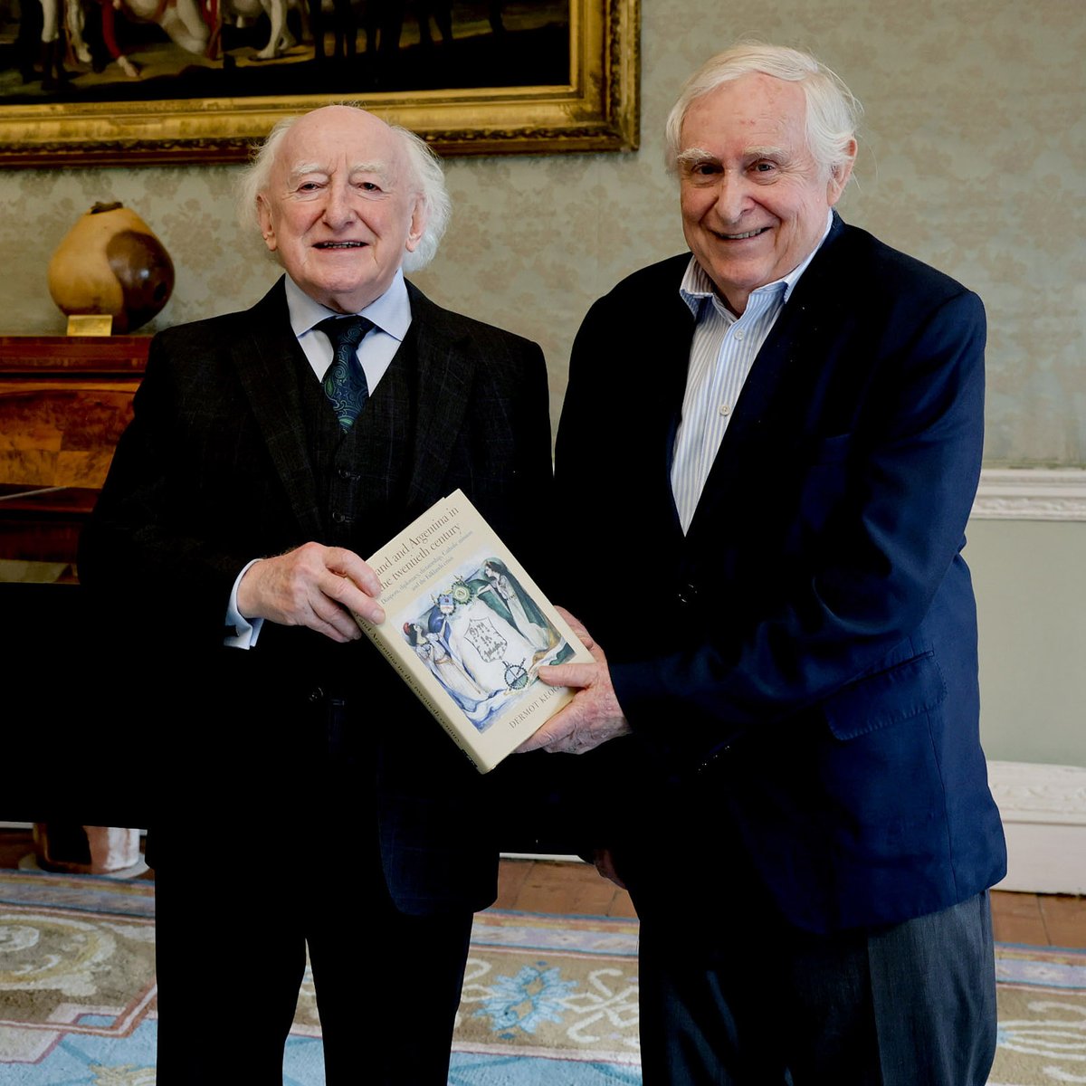Statement by President Higgins on the death of Professor Dermot Keogh president.ie/en/media-libra…
