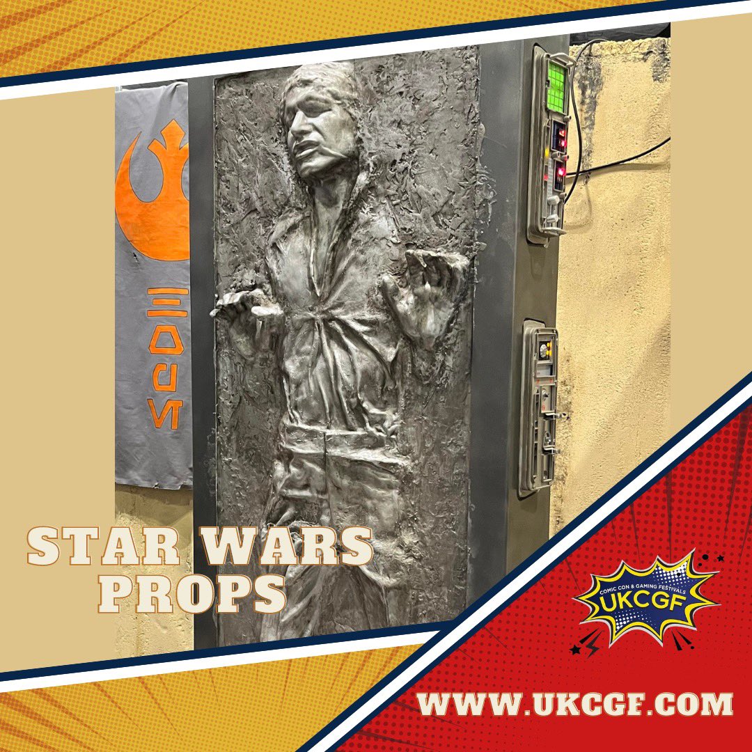 ukcgfevents's tweet photo. We have some great new Star Wars props and backdrops coming v soon including this Han in Carbonite prop.
Booked for Exeter 7/8th Oct and Bristol 19th Nov.
But other dates soon!
#westpointexeter #starwars #ukgarrison #starwarsfan #bristol #bristollive #devonlive https://t.co/mwGD9zpiAN