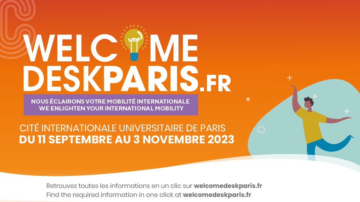 📢 Le #WelcomeDeskParis est de retour ! <a href="/accessparisidf/">acc&ss Paris Ile-de-France</a> et ses partenaires accueilleront étudiants et chercheurs internationaux en séjour à <a href="/Paris/">Paris</a> et en <a href="/iledefrance/">Région Île-de-France</a> du 11 septembre au 3 novembre 2023 à la <a href="/ciup_fr/">Cité internationale universitaire de Paris</a> ! Stay tuned ⤵
access.ciup.fr/welcome-desk-p…