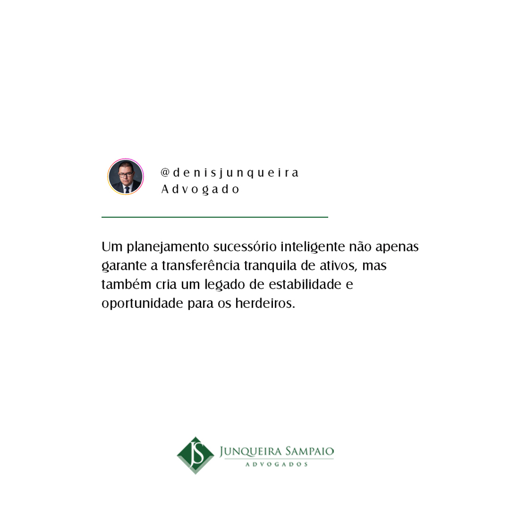 junqueiradenis's tweet photo. Um planejamento sucessório inteligente não apenas garante a transferência tranquila de ativos, mas também cria um legado de estabilidade e oportunidade para os herdeiros. Comece hoje a construir um amanhã forte. 🏛️💼 #PlanejamentoSucessório #LegadoSeguro

Agende uma consulta … https://t.co/iGZPSeZm0G