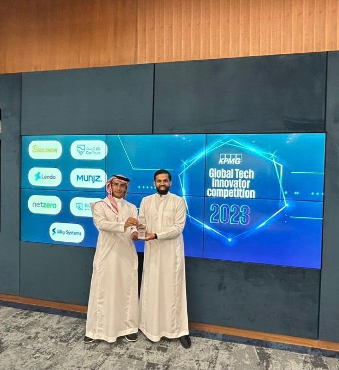 aajil_sa's tweet image. Thank you to all the judges, participants, and everyone who played a part in making this happen.

We are honored to have been a part of KPMG Saudi Arabia’s Global Tech Innovator competition, and are excited for what is next to come!

#globaltechinnovator