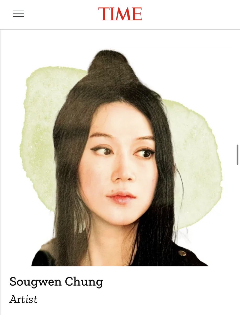 hofagallery's tweet image. Sougwen Chung featured on TIME100 Most Influential People in AI today!
#SougwenChung #Time100ai #HOFA #AIart #AIArtist #AIgirl