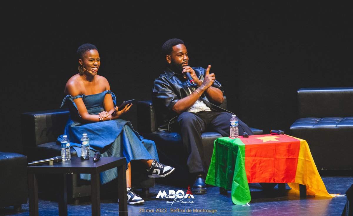 MboaParis's tweet image. Sophy Aiida, une maîtresse de cérémonie exceptionnelle
Nous tenons à remercier chaleureusement Sophy Aiida, maîtresse de cérémonie de la 1ère édition de MBOA PARIS 2023, le 1er salon business et socioculturel de la diaspora camerounaise d&apos;Europe.

#MboaParis2023 #SophyAiida