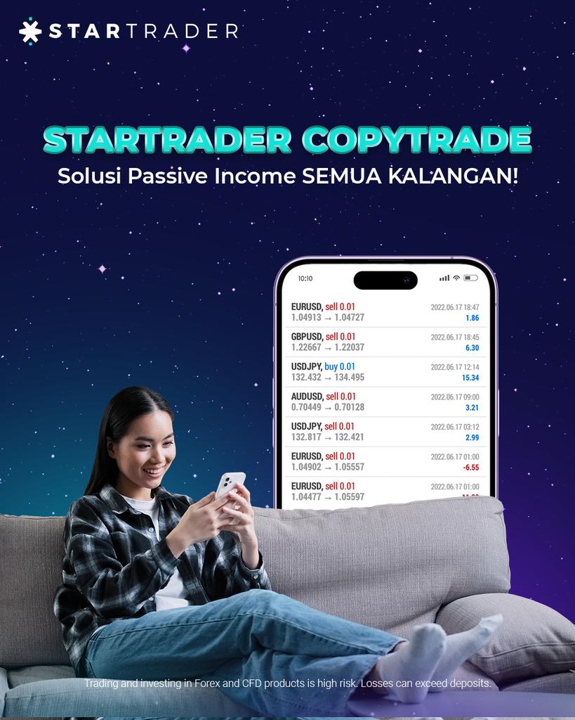 STARTRADER_idn's tweet photo. Raih peluang profit terlepas dari skill maupun kepadatan aktivitas! 🤩
.
Untuk info/join silahkan DM atau klik link di bio 👍
.
STARTRADER - Aim High. Reach High. 

#startrader #startraderindonesia #trading #saham #forex #indices #broker #cfd #gold #emas #peluang #bisnis #viral https://t.co/8aADCZjkV0