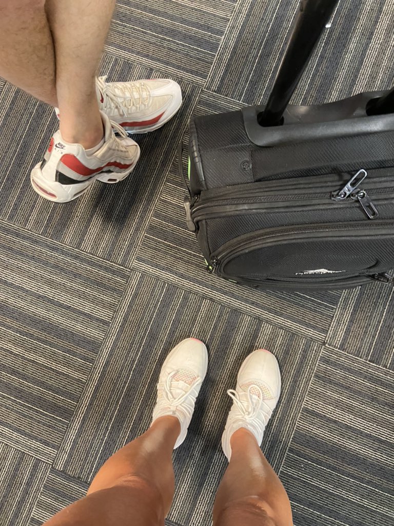 cptsk's tweet photo. It was so much  easier getting into Spain than back into the UK, thanks to @GLA_Airport ridiculous queues at passport control.  Sort it out, please 🙏 https://t.co/euA3H72fxx