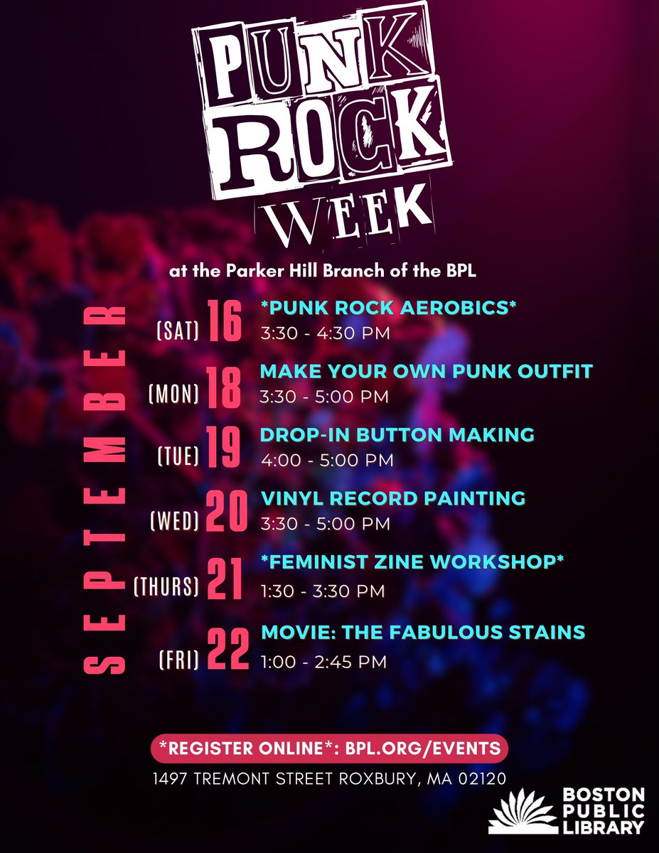 3:30 next Saturday it’s FREE👀Register here bpl.bibliocommons.com/events/64d28a0…