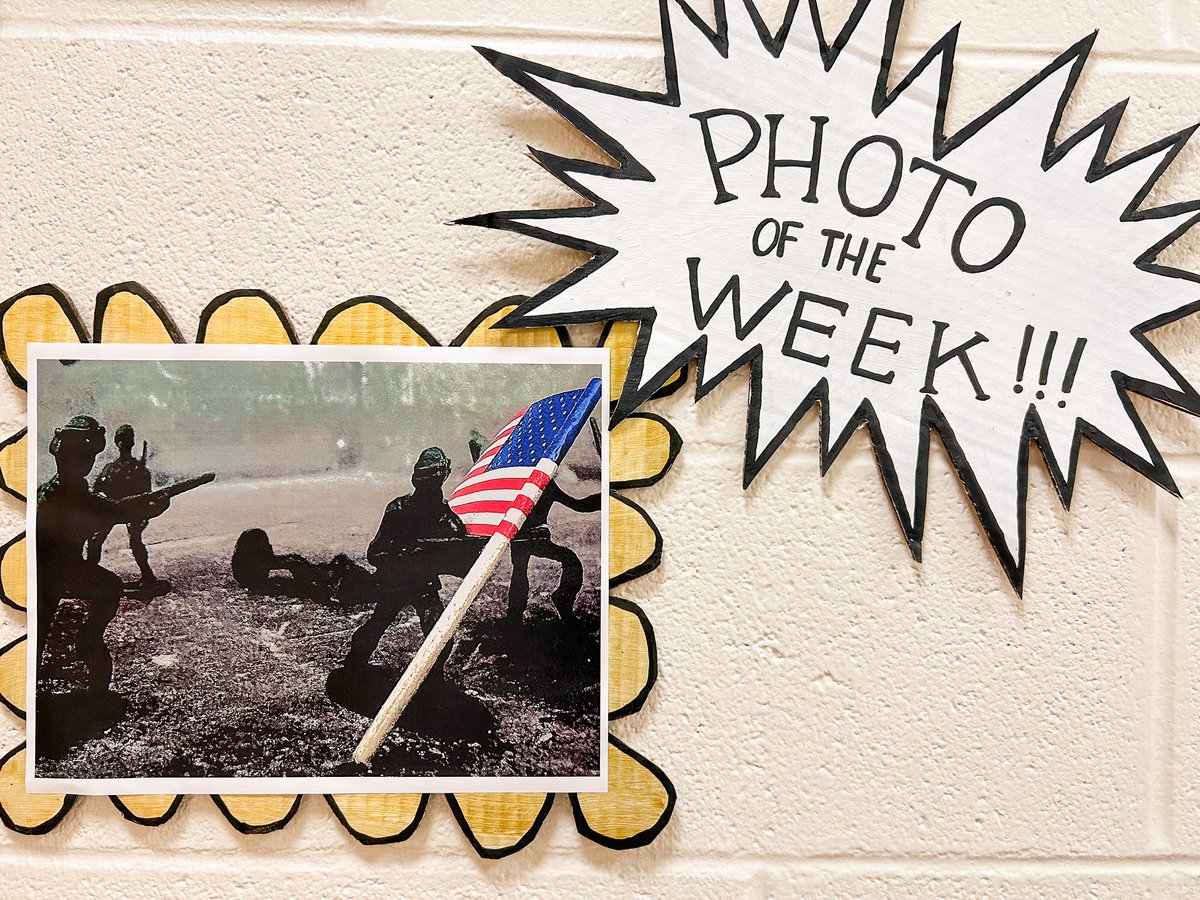 All photo classes voted over the best army toys photo this past week! Here is the winning one.

Congrats Brayden for winning PHOTO OF THE WEEK!!! 

#firebirdart #photographyclass #photographyartclass #highschoolphoto #highschoolphotography