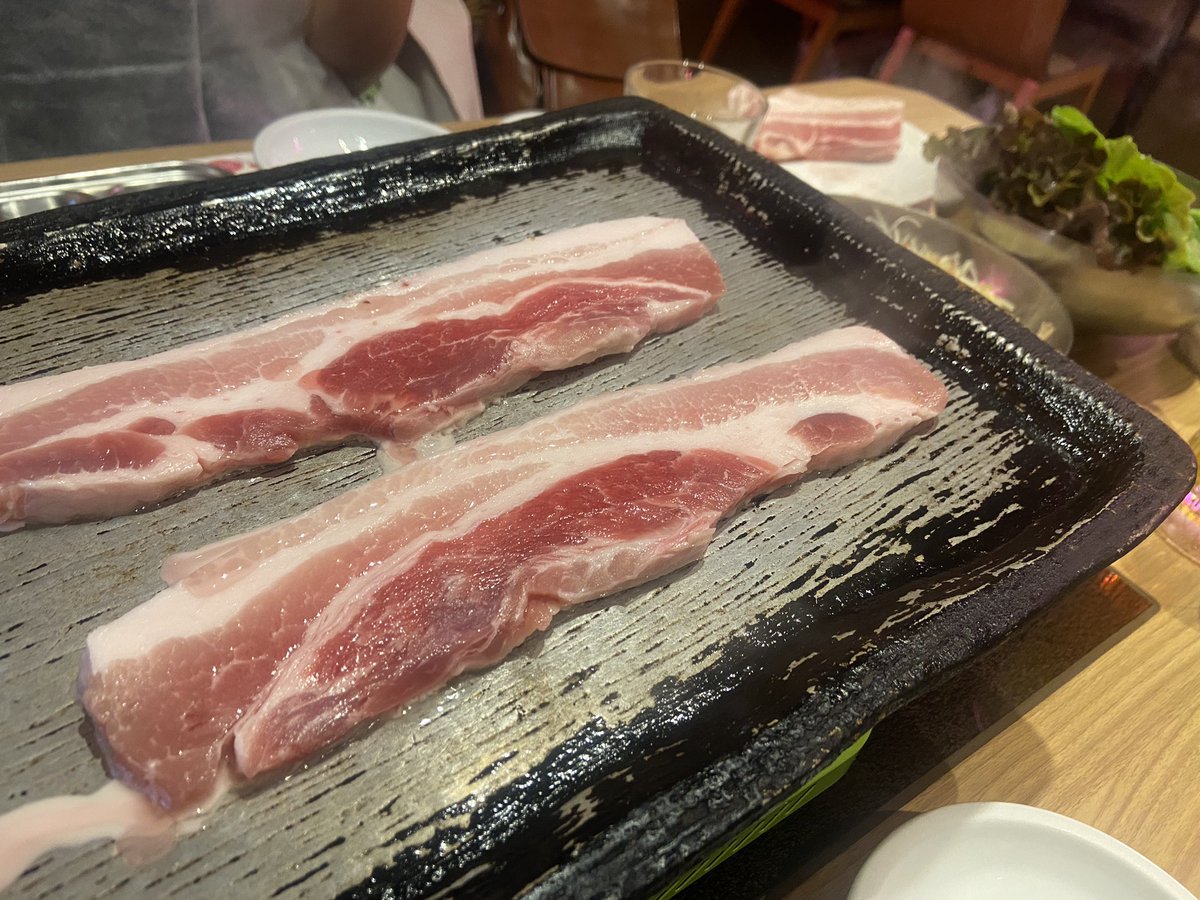 akyrs_zan's tweet photo. ギョプサル🥩 https://t.co/AAPoK8I20c
