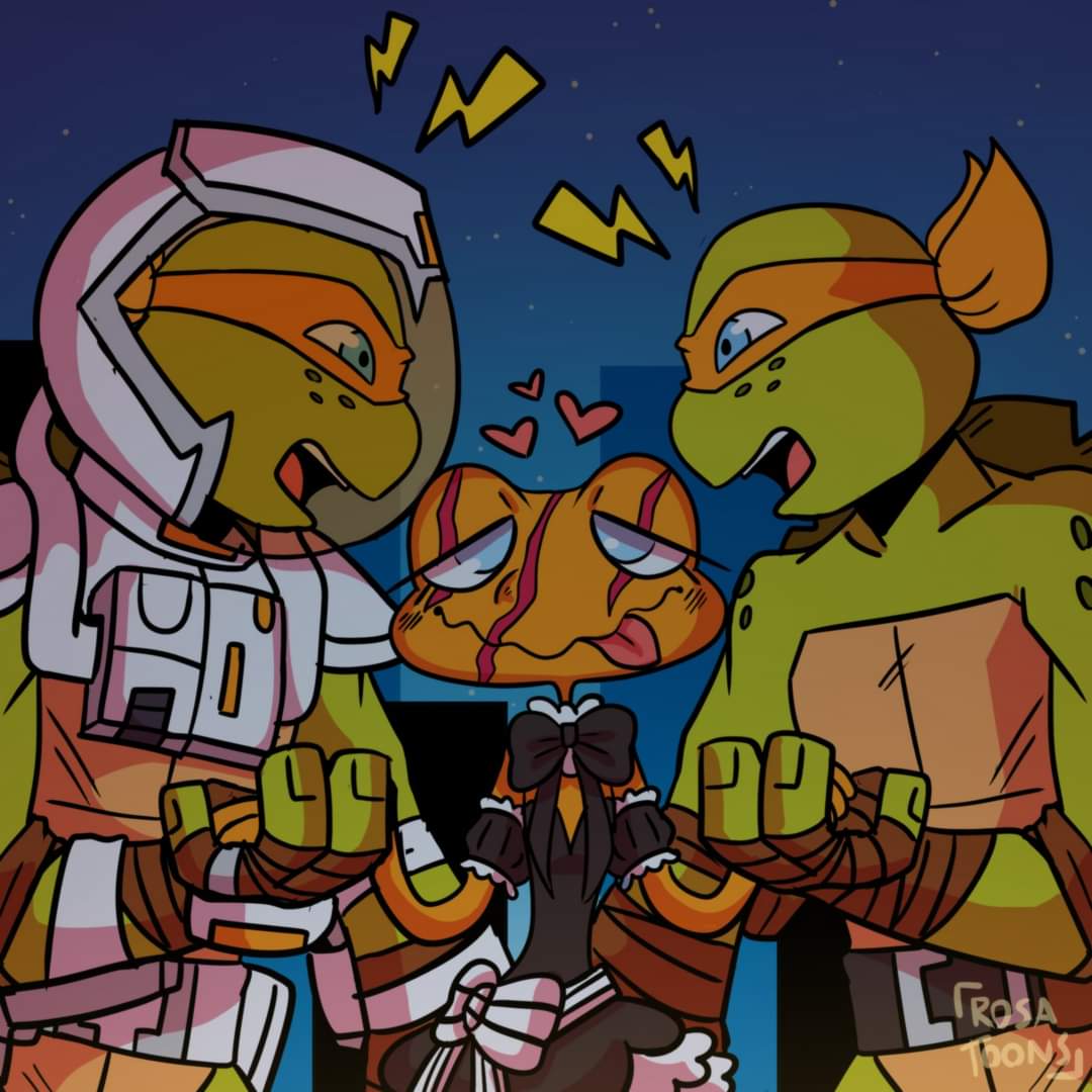 Mutant_clown's tweet photo. OcxCanon
that day maddonna almost died of an overdose of love✨️
#tmnt2012 #TMNT #Tmntmikey #ocxcanon #MadonnaSixtina #Miguelangelotmnt https://t.co/iWjMpdG2wY