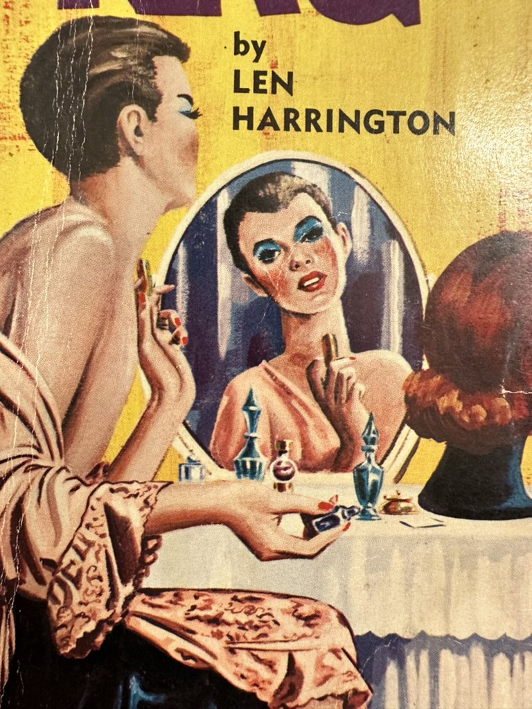 arkhamlibrarian's tweet photo. One of the things I’m learning as I read more of these is that we do a disservice by calling them “gay pulps” or “lesbian pulps.” There are far more trans narratives than have been acknowledged. This is seldom reflected on the cover (this is a rare exception). #DailyPaperback https://t.co/EcjJ2cPg7Y