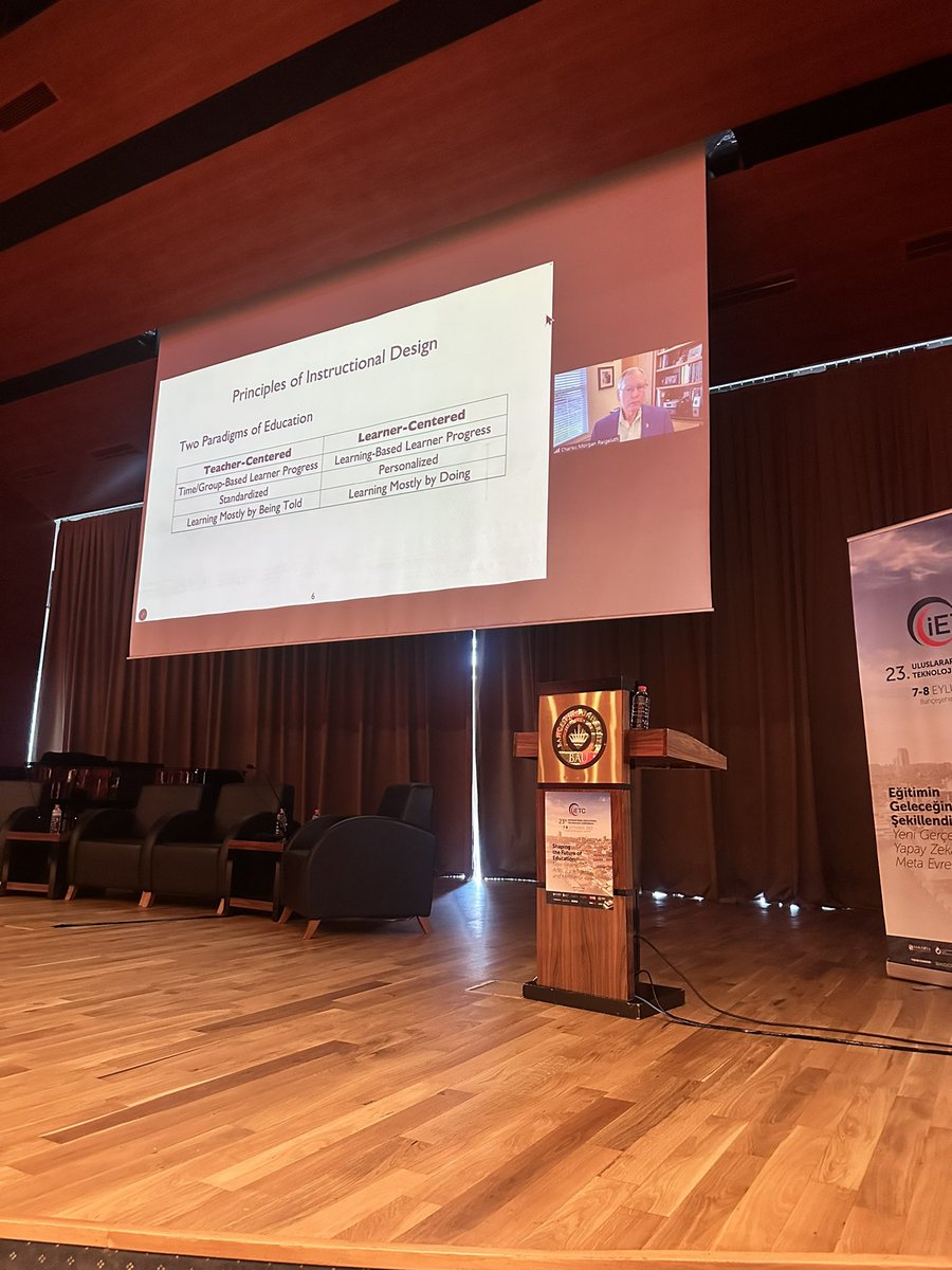 Prof. Dr. <a href="/CReigeluth/">Charles M. Reigeluth</a> is with us <a href="/IetcConference/">IETC Conference</a> #IETC2013