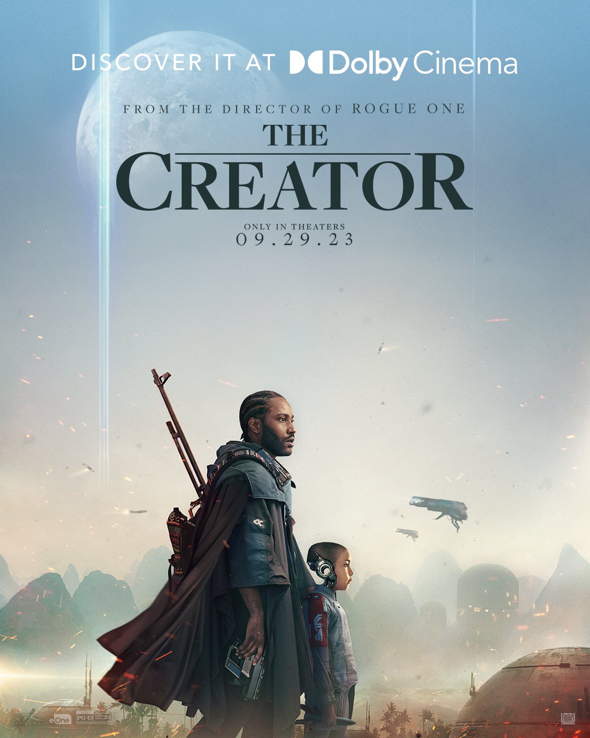 The Creator Dolby Cinema poster