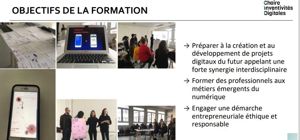 Quelques jours encore de recrutement de la promotion (23-24) ouverte aux élèves des écoles @IMTFrance @IP_Paris_ @IMT_BS @ENSIIE et de diplômé(e)s d'écoles de #design d’#art ou d’#architecture souhaitant travailler sur des enjeux éthiques et sociétaux : esad-reims.fr/post-diplome-i…