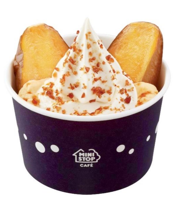 ９月８日よりミニストップから、人気の「台湾蜜いもソフト」と「なめらかプリンパフェ」が一緒になった「ドリームコンボ～蜜いも＆プリン～」が新発売されます✨