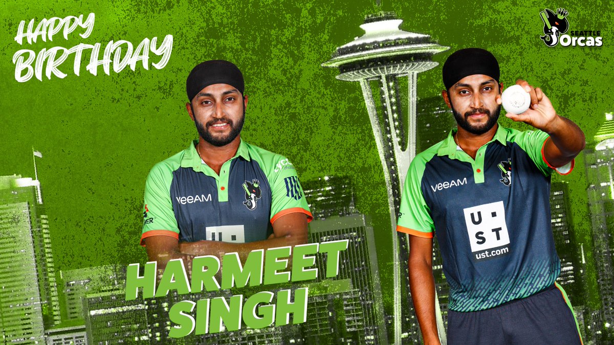 Happy Birthday to Mr. Dependable, Harmeet Singh 🥳
#SeattleOrcas #MLC2023 #MajorLeagueCricket