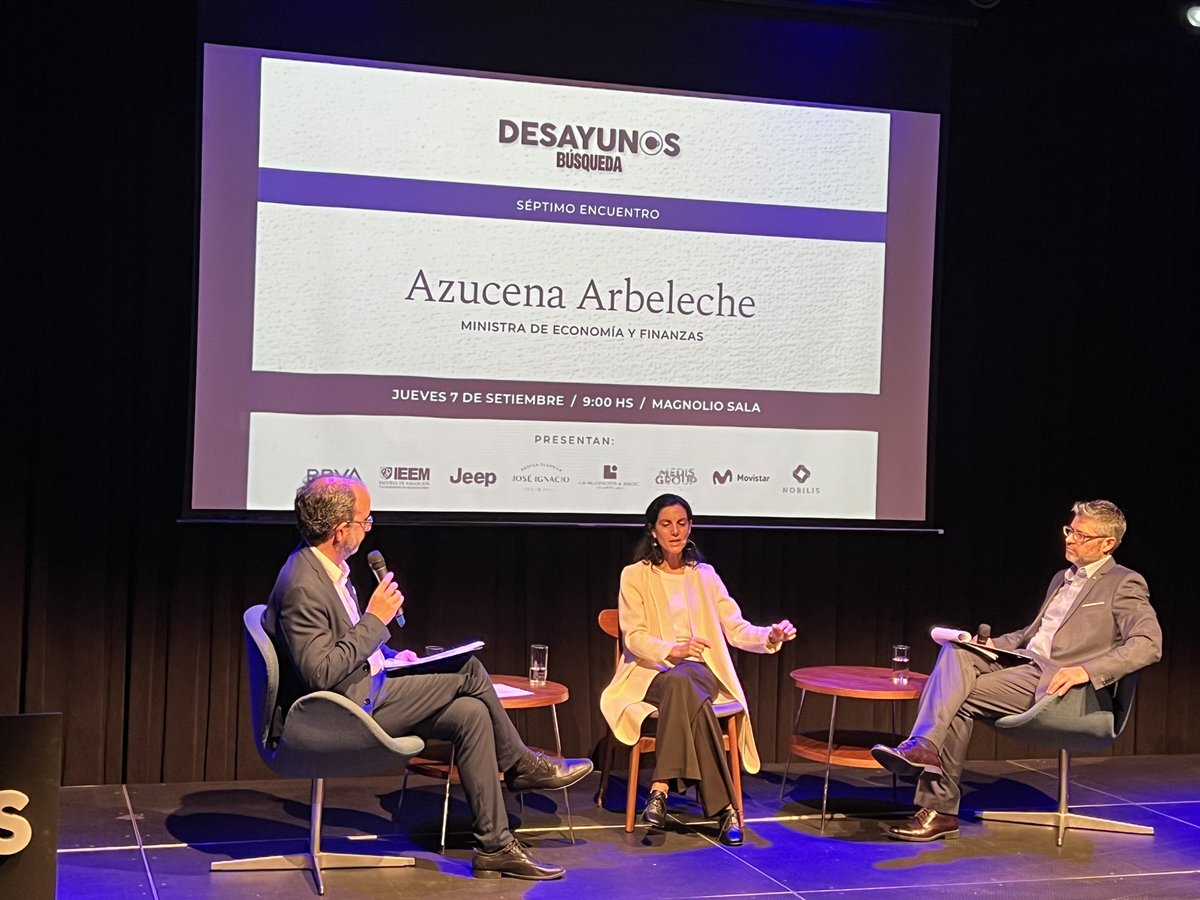 Azucena Arbeleche es un activo imprescindible de la coalición de gobierno. Ella es el cambio de paradigma económico, es la criptonita del “súper” equipo económico del pasado. 
En las próximas elecciones debe de tener un papel preponderante. Es fiel representante del Mejor Uruguay