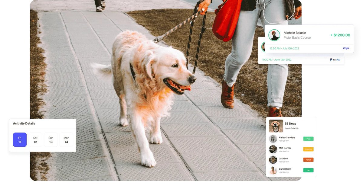 getomnify's tweet photo. No more tail chasing when it comes to Pet care bookings!🐶 Schedule walks, training sessions, pet wellness and more with our Dog Walking Software.🤩
Check out how Omnify helps to streamline your Pet care Business - https://t.co/SzQKLgMYcM
#GrowWithOmnify #ServiceCommerce https://t.co/rfwMjAeZ1H