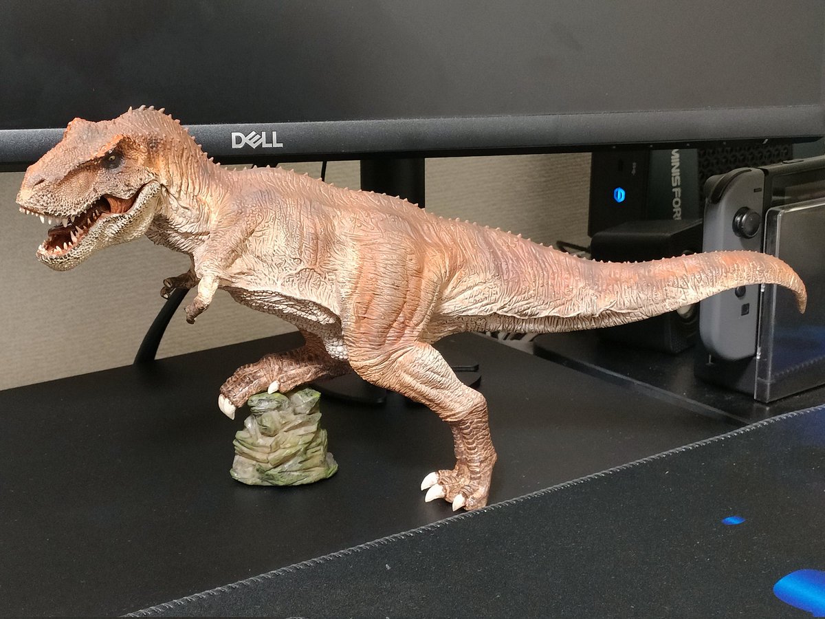 REBOR 1/35 KING T-REX!!!
無茶苦茶顔がイケメンで前から欲しかったので買えて嬉しい! 