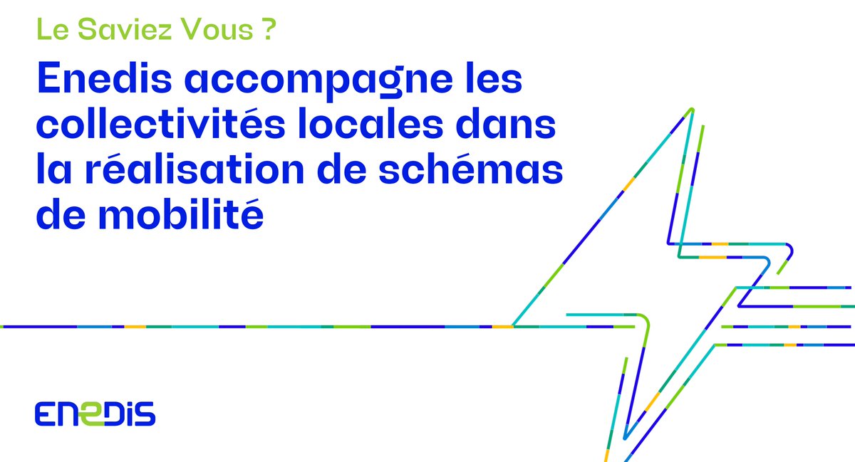 LeSaviezVous ❓

<a href="/enedis/">Enedis</a> accompagne les #collectivités locales dans la réalisation de schémas de #mobilité. 🚘 

L'objectif ❓
Rendre la #MobilitéElectrique  possible pour tous, partout et au meilleur coût ! ⚡️
 #ServicePublic #TransitionEcologique #LeSaviezVous