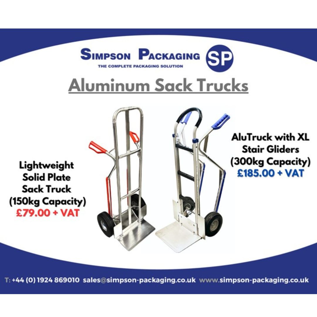 SalesSimpson's tweet photo. Our Aluminium Sack Truck options... https://t.co/y5uDWK1P4N