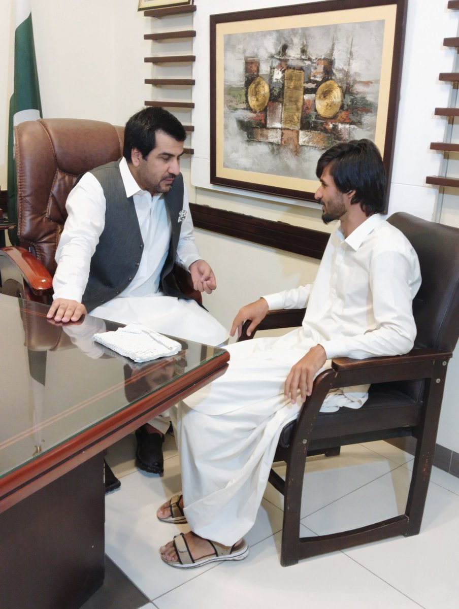Me and dupty spekar Balochistan  sardar <a href="/babar/">babar</a> Khan Musakhail
