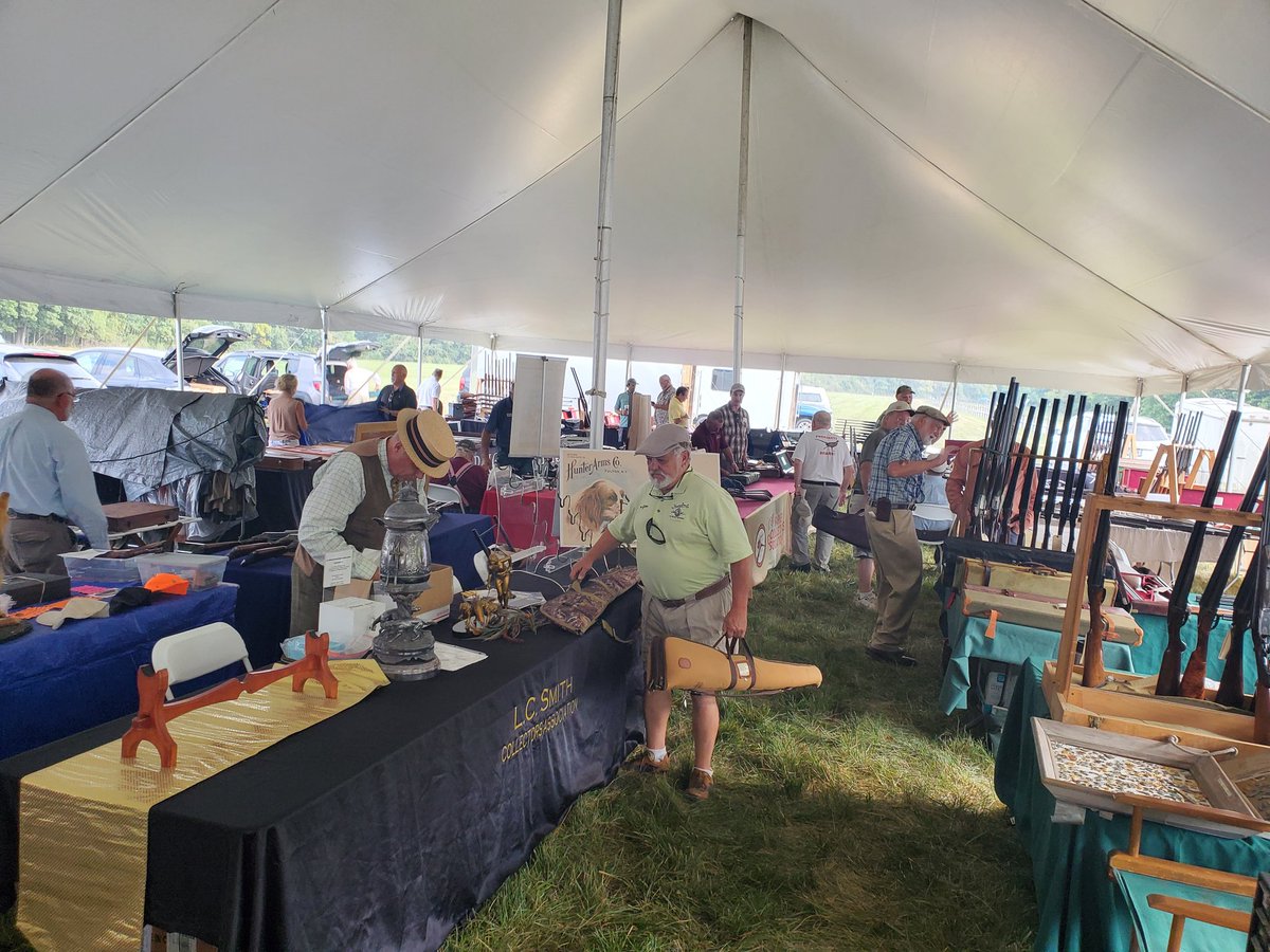 ACGGFoundation's tweet photo. Sneak peak of the exhibitor tent at the vintage cup this weekend! Thank you for the opportunity @Delaneyandsons ! https://t.co/MKg9htQKK9