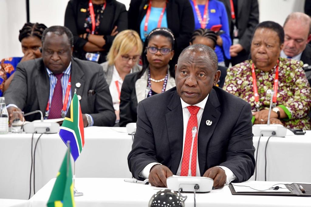 PresidencyZA's tweet photo. PRESIDENT RAMAPHOSA TO ATTEND THE #G20 LEADERS' SUMMIT

HE President @CyrilRamaphosa will undertake a working visit to New Delhi, India to participate in the #G20 Leaders’ Summit scheduled on 9-10 September 2023. The summit will be hosted under the theme “One Earth, One Family, One Future”.

#G20India
#BetterAfricaBetterWorld 🌍