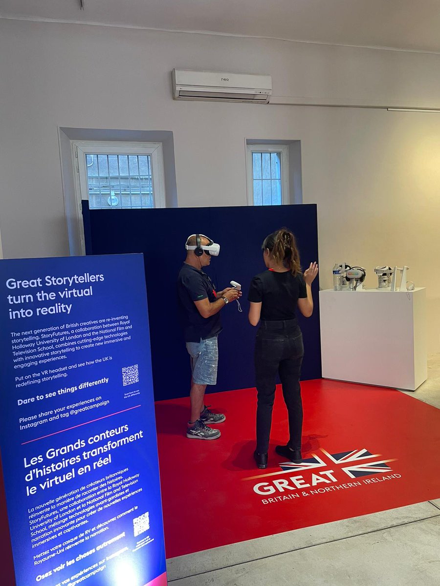 UKinFrance's tweet photo. Vous pensez connaître le Royaume-Uni ? Détrompez-vous. 
Venez visiter le "Studio des Audacieux" à Marseille, une expérience interactive popup unique célébrant les histoires des grands anticonformistes dans la culture, le sport et les affaires au Royaume-Uni🇬🇧
Ouvert de 10h à 20h https://t.co/kVZ0ypgykW