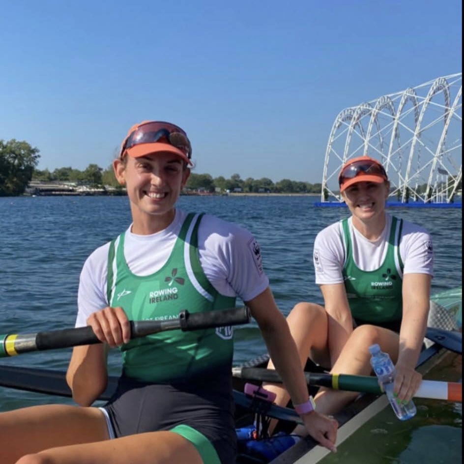 Huge congratulations to Fiona Murtagh & Aifric Keogh who have qualified the Women’s Pair for Paris 2024 🔥 Over the moon for Fiona!! Bring on Paris 👏🏻

#Paris2024 #wearerowingireland #MaighCuillinAbu