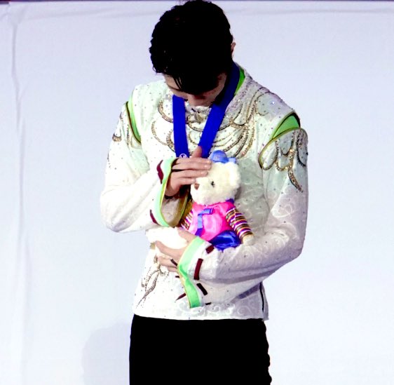 一級ぬいぐるみ取扱士のお写真私もあった #羽生結弦 #4CC2020