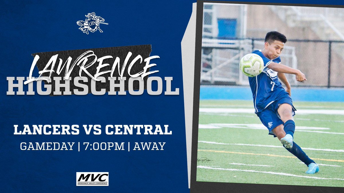 COME SUPPORT YOUR LANCERS BOYS SOCCER.  SEASON OPENER TONIGHT VS Central. 
7:00 PM Kick off. 
At Central. 
300 Hampshire st, Lawrence ma