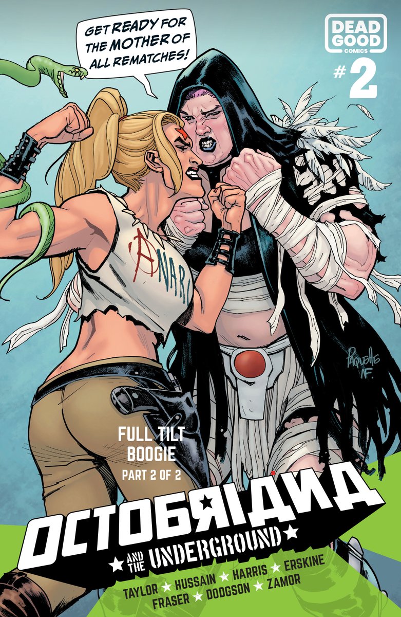 OctobrianaComic's tweet image. ⚡️ Comic Book Reviewers! ⚡️

Both issues of the 𝙊𝙘𝙩𝙤𝙗𝙧𝙞𝙖𝙣𝙖 𝙖𝙣𝙙 𝙩𝙝𝙚 𝙐𝙣𝙙𝙚𝙧𝙜𝙧𝙤𝙪𝙣𝙙: 𝙁𝙪𝙡𝙡 𝙏𝙞𝙡𝙩 𝘽𝙤𝙤𝙜𝙞𝙚 mini-series are available for review.

Request your copies here 👇
📩 octobriana@deadgoodmedia.com