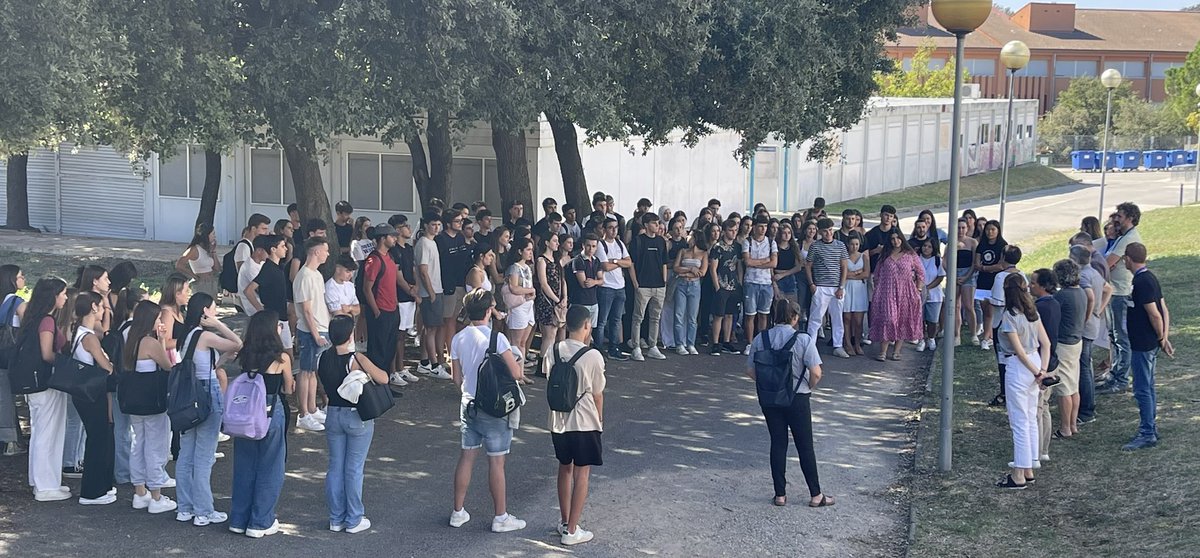 UdGPolitecnica's tweet photo. Darrer dia de l’acollida dels @estudiantsudg de Primer. Avui els estudis de #GATE #GARQ #GINSA i #GEA. De l’àmbit de l’Edificació i Arquitectura i de l’àmbit Agroalimentari. Apostem per la #proximitat i l’acompanyament. La setmana que ve iniciaran les classes. Molt bon curs! https://t.co/H9eRiyJMBV