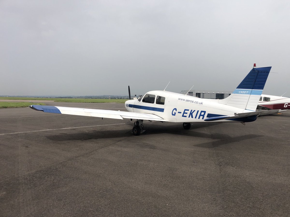 EGFF_GA's tweet photo. Two #Piper PA28 visiting ⁦#CardiffAirport #EGFF today.  It’s great to see #Aeros aircraft from other bases utilising the facilities at the airfield.

#Aviation #PrivateAviation #LightAircraft #PrivateFlyer #VisitWales #UKGA #Landaway #FlightTraining https://t.co/TXaJfr7ZMK