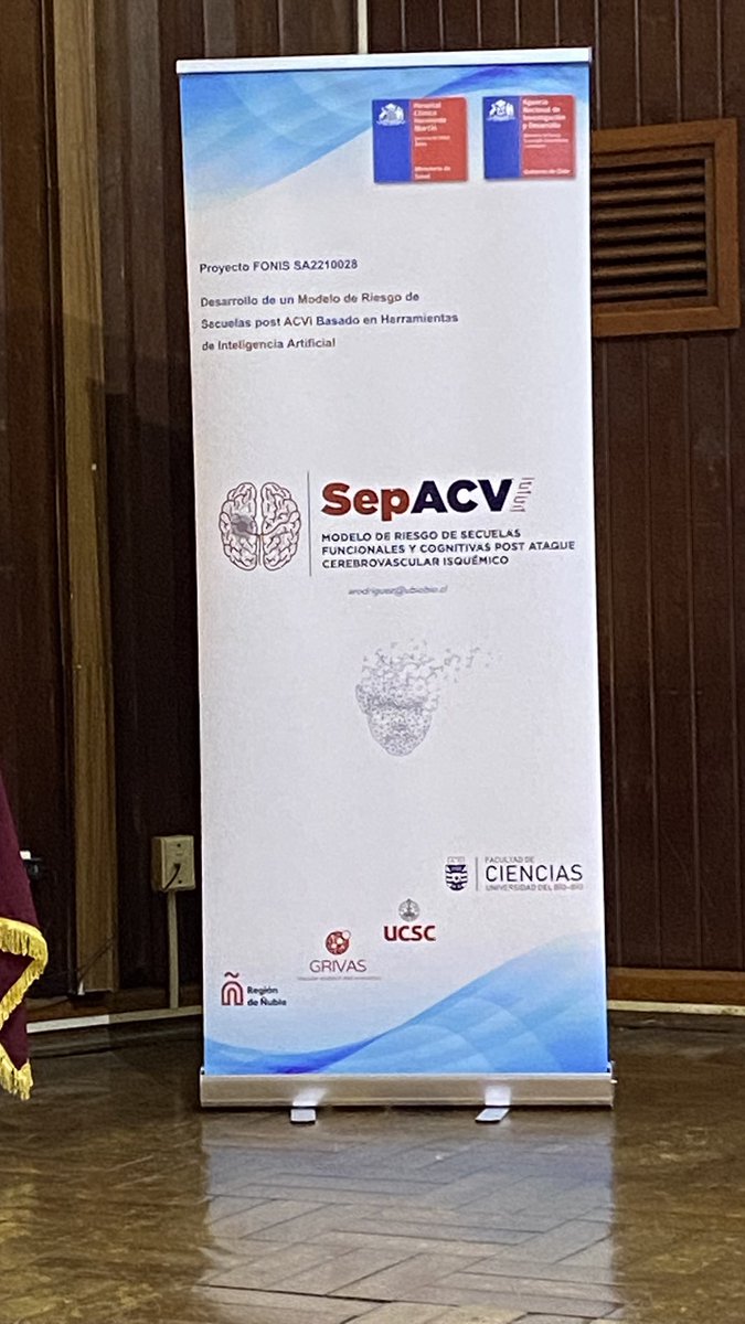 edoneuro's tweet photo. Jornada de ataque cerebral en @HospitalChillan 
Organizado por grupo del
Proyecto Fonis ACV e IA en Ñuble 
#UCSC #UBIOBIO con el apoyo de @SeremiSalud16 @SaludNuble y @SNeurodelSur_Cl https://t.co/D0NJgsLVz3