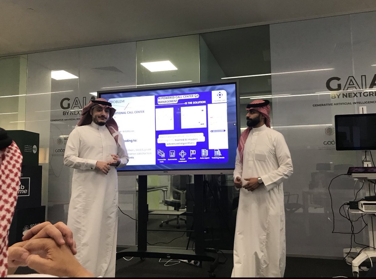 SummarizeX (@summarizex) on Twitter photo كان لنا الشرف بزيارة <a href="/SDAIA_SA/">SDAIA</a>
الهيئة السعودية للبيانات والذكاء الاصطناعي
بقيادة معالي الدكتور عبدالله بن شرف الغامدي رئيس الهيئة السعودية للبيانات والذكاء الاصطناعي.
<a href="/gaia_mena/">GAIA | غاية</a>
<a href="/lablabmena/">lablab.mena</a>
<a href="/NewNativeAI/">New Native</a>
<a href="/ntdpsa/">البرنامج الوطني لتنمية تقنية المعلومات</a>
<a href="/SDAIA_SA/">SDAIA</a> كان لنا الشرف بزيارة <a href="/SDAIA_SA/">SDAIA</a>
الهيئة السعودية للبيانات والذكاء الاصطناعي
بقيادة معالي الدكتور عبدالله بن شرف الغامدي رئيس الهيئة السعودية للبيانات والذكاء الاصطناعي.
<a href="/gaia_mena/">GAIA | غاية</a>
<a href="/lablabmena/">lablab.mena</a>
<a href="/NewNativeAI/">New Native</a>
<a href="/ntdpsa/">البرنامج الوطني لتنمية تقنية المعلومات</a>
<a href="/SDAIA_SA/">SDAIA</a>